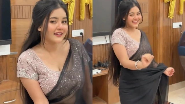 saree-clad-gungun-gupta-new-viral-video-leaves-internet-drooling-after-mms-leak-controversy